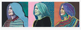 LINDA STEIN Two color offset lithographs.